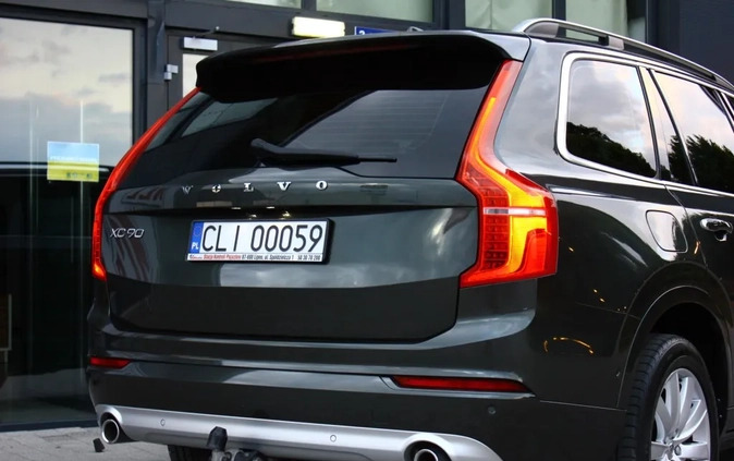 Volvo XC 90 cena 153000 przebieg: 140000, rok produkcji 2018 z Wyśmierzyce małe 631